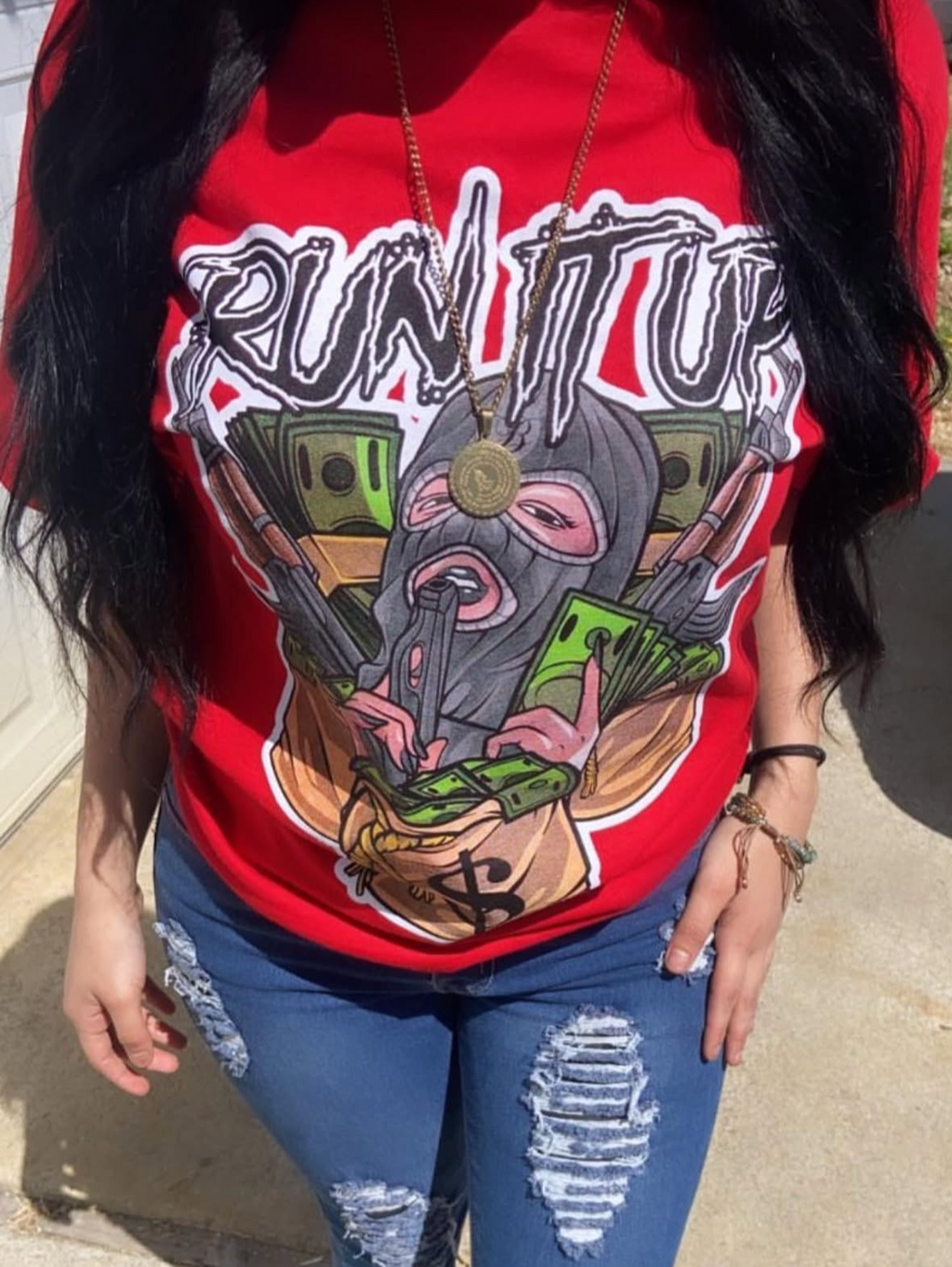 Runitup Moneybag T-Shirts